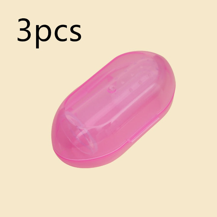 HKM-8757693 Super Soft Silicone Finger Toothbrush for Newborn Oral Care