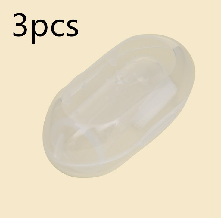 HKM-8757693 Super Soft Silicone Finger Toothbrush for Newborn Oral Care