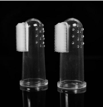 HKM-8757693 Super Soft Silicone Finger Toothbrush for Newborn Oral Care