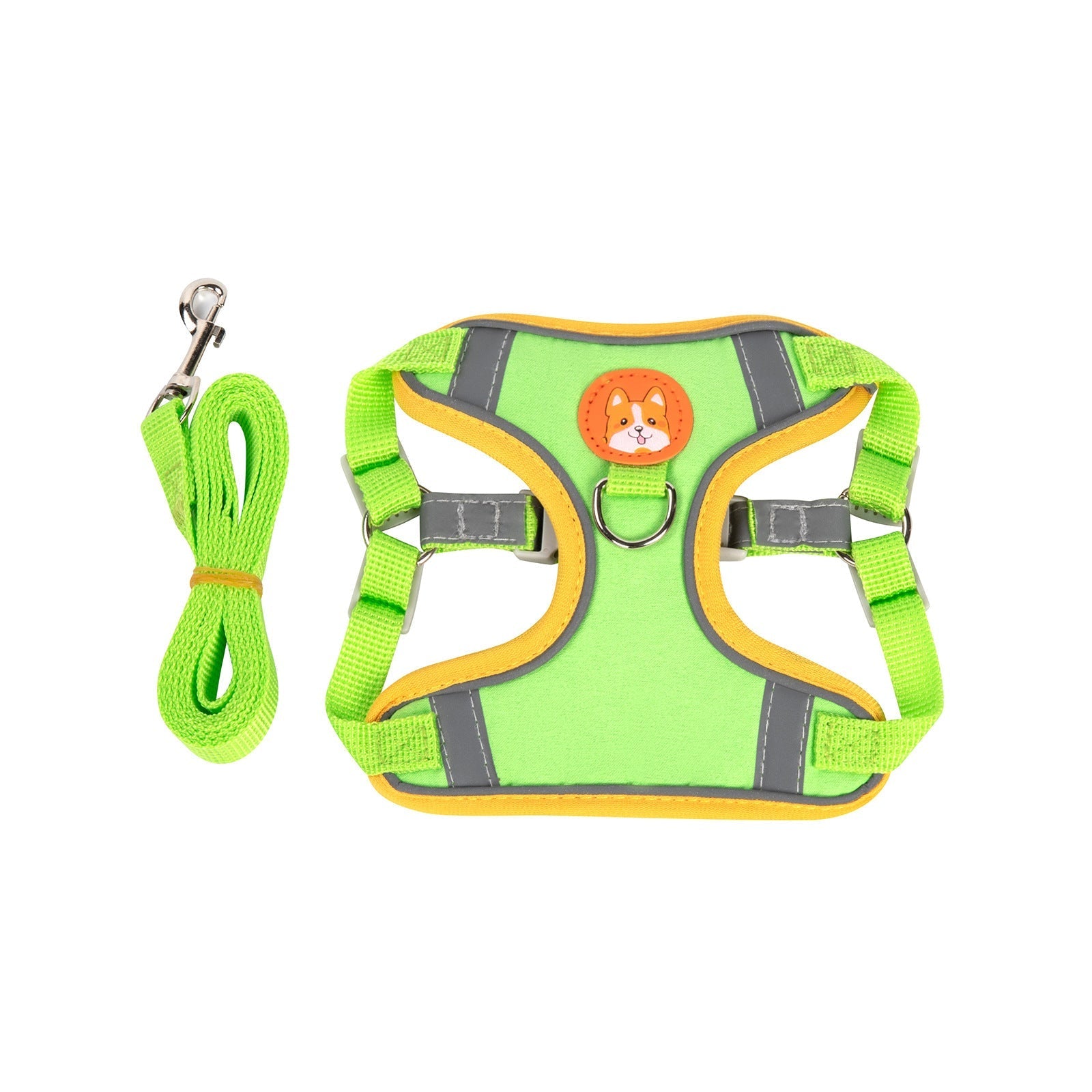 HKM-8759101 Adjustable Anti-Breaking Dog Harness with Haulage Rope - Available in Multiple Colors