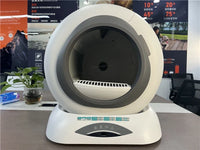 HKM-875923 Smart Automatic Cat Litter Box with App Control and 65L Capacity for Easy Cleaning