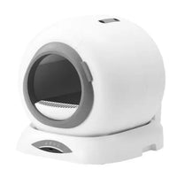 HKM-875923 Smart Automatic Cat Litter Box with App Control and 65L Capacity for Easy Cleaning