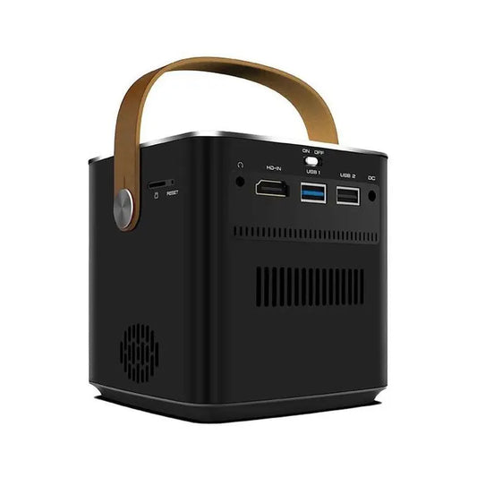 HKM-875987 Portable 1080P Mini LCD LED Projector - High-Definition Home Cinema Experience