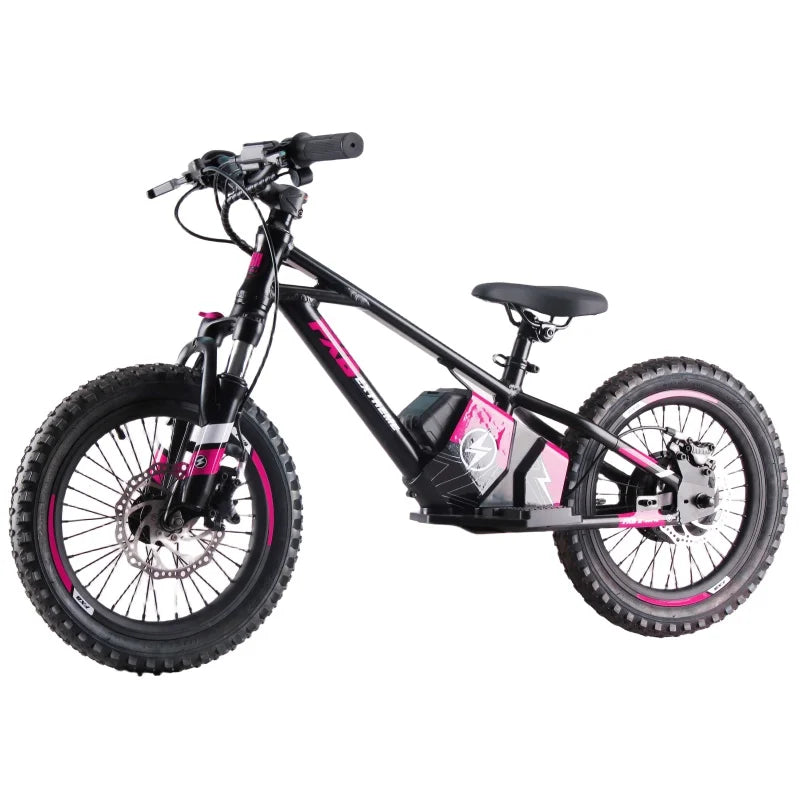 HKM-876051 16" Electric Balance Bike with 36V Brushless Hub Motor and Lithium Battery, 5.0Ah, Disc Brake System