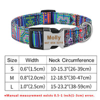 HKM-8761661 Personalized Eco-friendly Adjustable Dog Collar with Engraved ID Tag for All Breeds