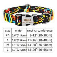 HKM-8761661 Personalized Eco-friendly Adjustable Dog Collar with Engraved ID Tag for All Breeds