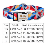 HKM-8761661 Personalized Eco-friendly Adjustable Dog Collar with Engraved ID Tag for All Breeds