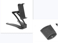 HKM-876179 Aluminum Alloy Adjustable Tablet Stand for 5-10.5 Inch Devices, 360-Degree Rotation, Sturdy Design