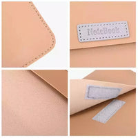 HKM-876179 Versatile Waterproof PU Leather Laptop Briefcase with Velcro Closure and Customizable Features
