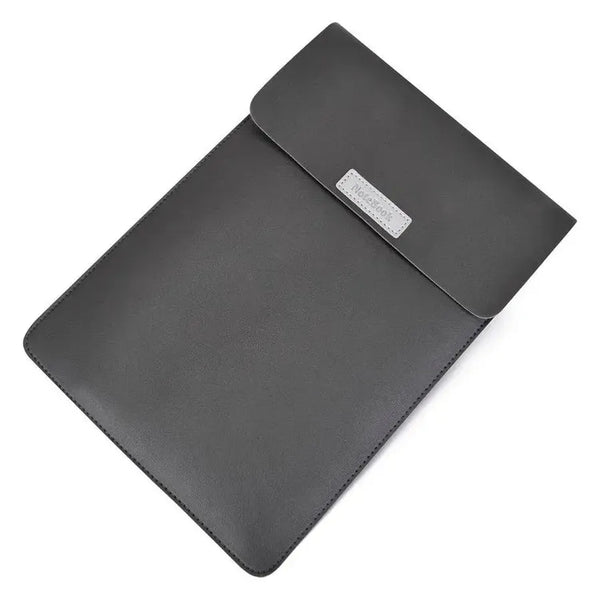 HKM-876179 Versatile Waterproof PU Leather Laptop Briefcase with Velcro Closure and Customizable Features