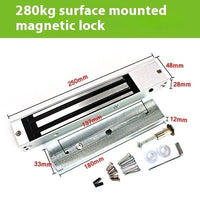 HKM-876307 Magnetic Single Door Electronic Intelligent Lock for Access Control Systems