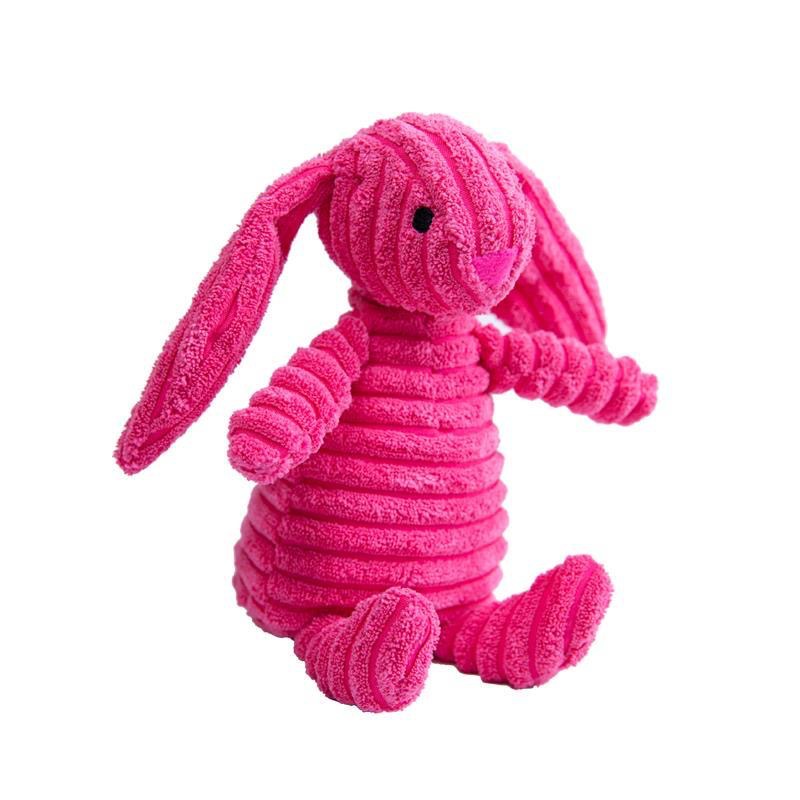 HKM-8765245 Plush Squeaky Chew Toy for Small to Medium Dogs, Interactive and Dental Care