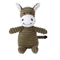 HKM-8765245 Plush Squeaky Chew Toy for Small to Medium Dogs, Interactive and Dental Care