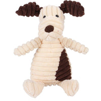 HKM-8765245 Plush Squeaky Chew Toy for Small to Medium Dogs, Interactive and Dental Care