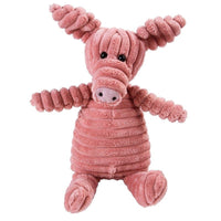 HKM-8765245 Plush Squeaky Chew Toy for Small to Medium Dogs, Interactive and Dental Care