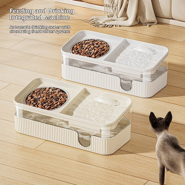 HKM-8765757 Large-Capacity Cat Water Dispenser with Automatic Filtration and Circulation System