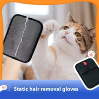 HKM-8767165 Pet Hair Removal Gloves and Brush - Effective EVA Cleaning Tool for Furry Friends