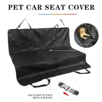 HKM-8767421 Foldable Black Oxford Cloth Pet Pad for Cars (140 x 125 CM)
