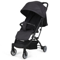 HKM-876819 Lightweight Multifunctional One-Hand Folding Stroller with Steel Frame for Easy Baby Transport
