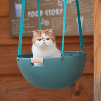HKM-8769981 Cozy Cat Nest for Small Pets in Comfortable Bean Paste Colors