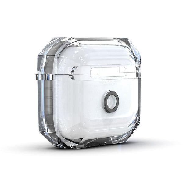 HKM-877011 Transparent Drop-Resistant TPU Silicone Protective Case for AirPods – Multiple Colors Available