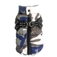 HKM-8771005 Winter Warm Pet Dog Jacket with Lace Up Design for Puppies in Various Sizes