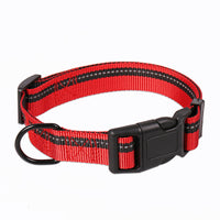 HKM-8771133 Reflective Nylon Dog Leash with Soft Rubber Fasteners for Small and Medium-Sized Dogs