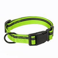 HKM-8771133 Reflective Nylon Dog Leash with Soft Rubber Fasteners for Small and Medium-Sized Dogs
