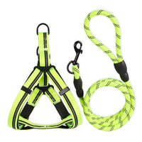 HKM-8771133 Reflective Nylon Dog Leash with Soft Rubber Fasteners for Small and Medium-Sized Dogs