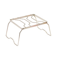 HKM-877139 Portable Folding BBQ Grill Rack for Outdoor Cooking, Compact and Lightweight with Durable Galvanized Steel Construction