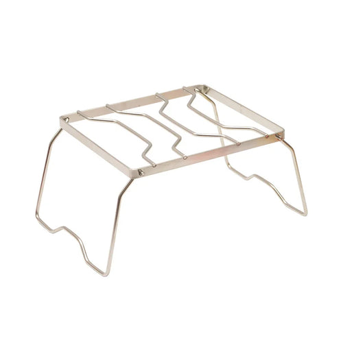 HKM-877139 Portable Folding BBQ Grill Rack for Outdoor Cooking, Compact and Lightweight with Durable Galvanized Steel Construction