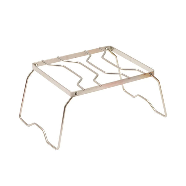 HKM-877139 Portable Folding BBQ Grill Rack for Outdoor Cooking, Compact and Lightweight with Durable Galvanized Steel Construction