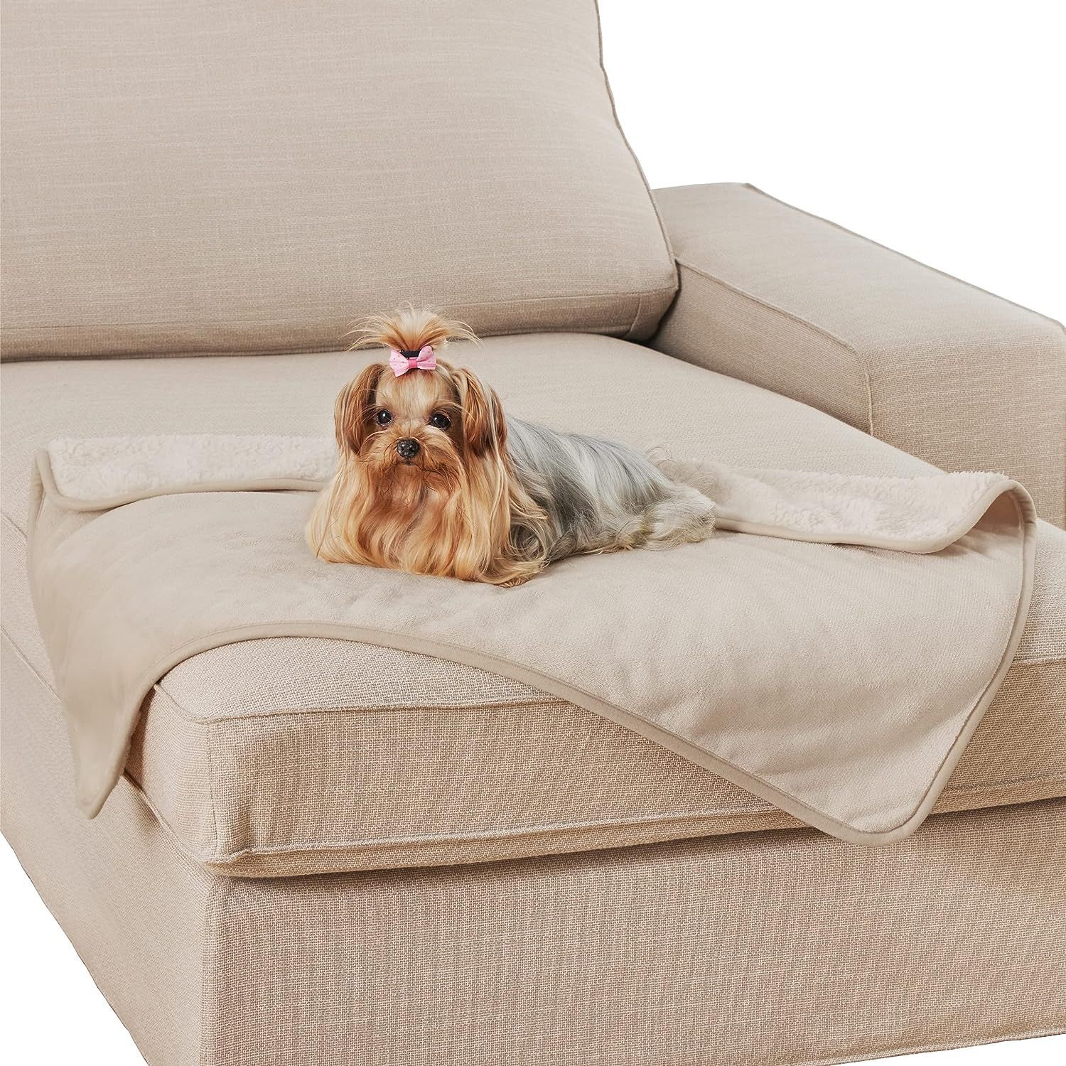 HKM-8773181 Waterproof Flannel Sherpa Dog Blanket & Cat Mat in Various Sizes and Colors