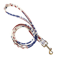 HKM-8773309 Pure Cotton Adjustable Dog Collar with Leash - Multiple Sizes Available