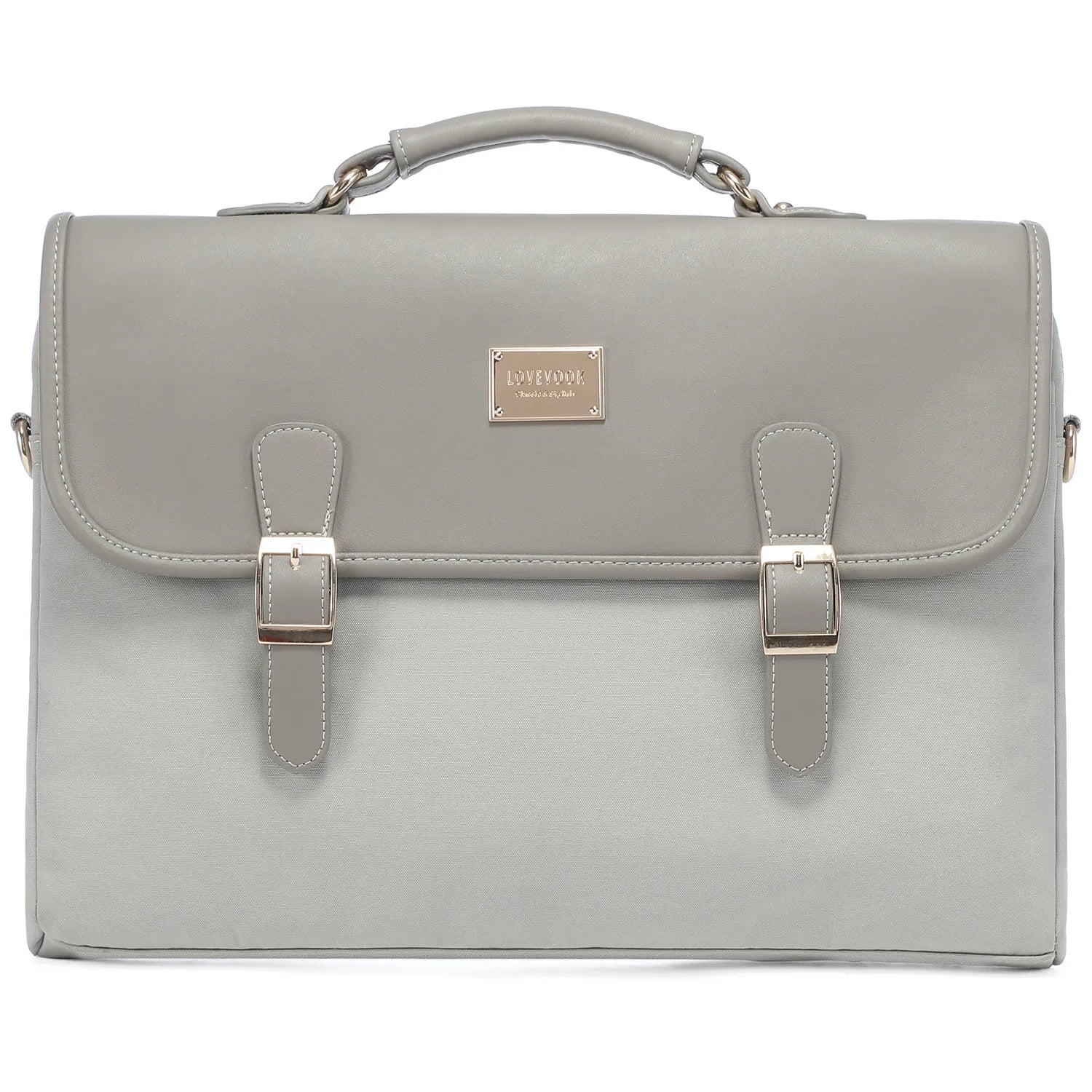 HKM-877331 Stylish 15.6 Inch Laptop Handbag for Women - Versatile Shoulder Satchel Bag for Work and Daily Use