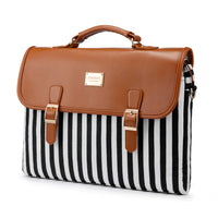 HKM-877331 Stylish 15.6 Inch Laptop Handbag for Women - Versatile Shoulder Satchel Bag for Work and Daily Use
