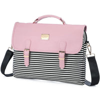 HKM-877331 Stylish 15.6 Inch Laptop Handbag for Women - Versatile Shoulder Satchel Bag for Work and Daily Use