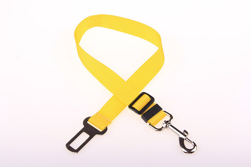 HKM-8773949 Adjustable Polyester Dog Seatbelt Leash for Safe Car Travel