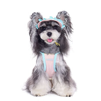 HKM-8775869 Pink Dog Hat for Small Breeds with Exposed Ears, Casual Summer Style