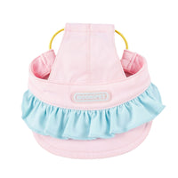 HKM-8775869 Pink Dog Hat for Small Breeds with Exposed Ears, Casual Summer Style