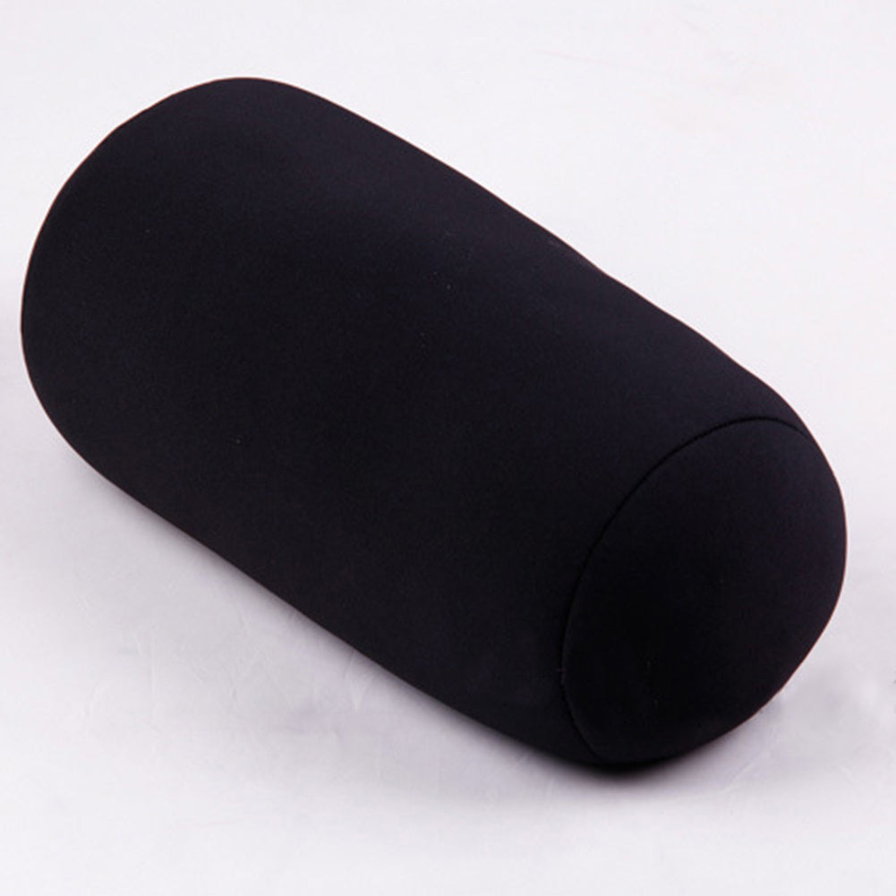 HKM-877587 Microbead Roll Pillow Case - 30x16cm Spandex Cushion in Various Colors