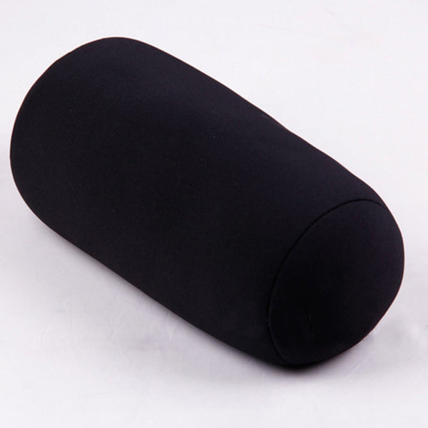 HKM-877587 Microbead Roll Pillow Case - 30x16cm Spandex Cushion in Various Colors