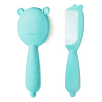 HKM-877587 Natural Rubber Silicone Baby Hair Brush and Comb Set - EPT492113