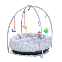 HKM-8776125 Multifunctional Soft Cat Tent Nest for Year-Round Comfort and Play