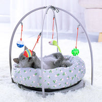 HKM-8776125 Multifunctional Soft Cat Tent Nest for Year-Round Comfort and Play