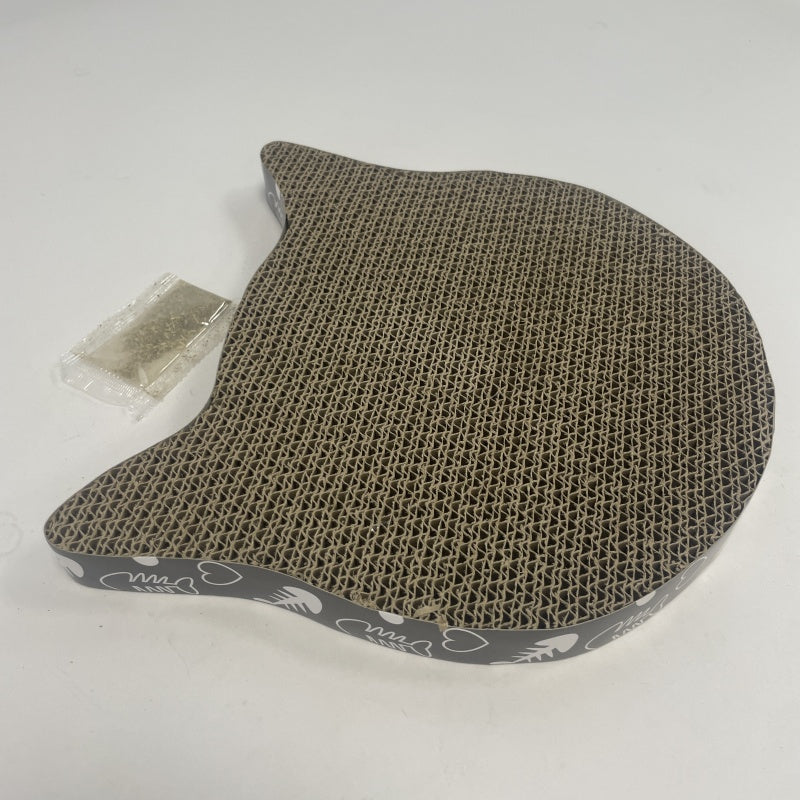 HKM-8777277 Cat Face Scratching Post - Fun and Durable Play Station for Cats
