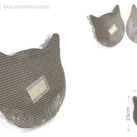HKM-8777277 Cat Face Scratching Post - Fun and Durable Play Station for Cats