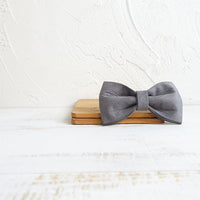 HKM-8779325 MUTTCO Polyester Pet Collar Bow Tie - Adjustable Sizes XS to XL