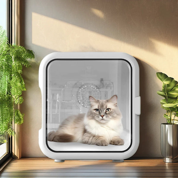 HKM-878035 Automatic Pet Dryer Box with Adjustable 360 Degree Airflow and Temperature for Small and Medium Pets