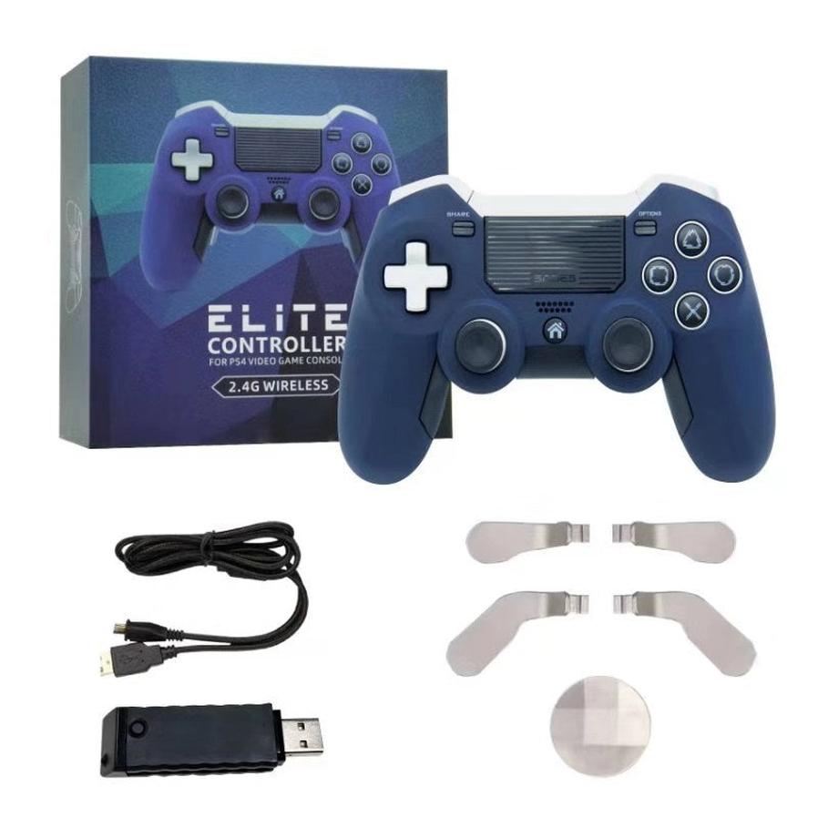 HKM-878099 PS4 Bluetooth Wireless Elite Controller with Touch Function for PS4/PS3/PC